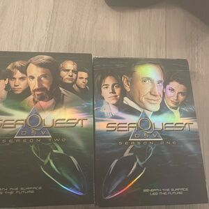 Black and Silver Sliders DVD Blu-ray Set